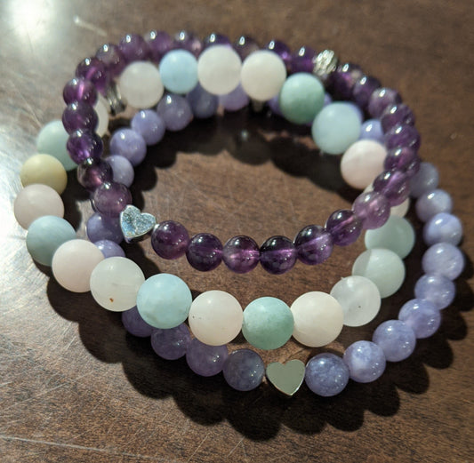 Purple Stacker Bracelet